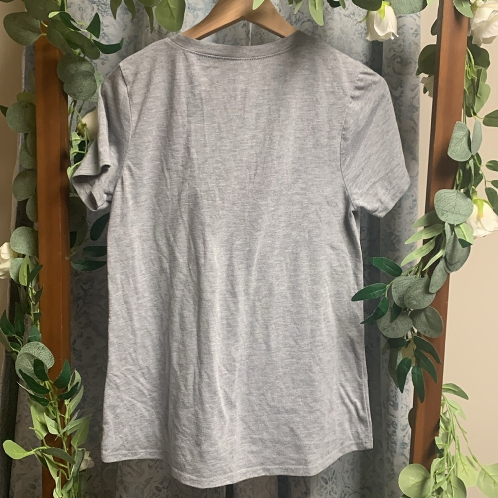 Disney Minnie Mouse Gray T Shirt Sketch Tee Top Size Medium - Picture 5 of 5